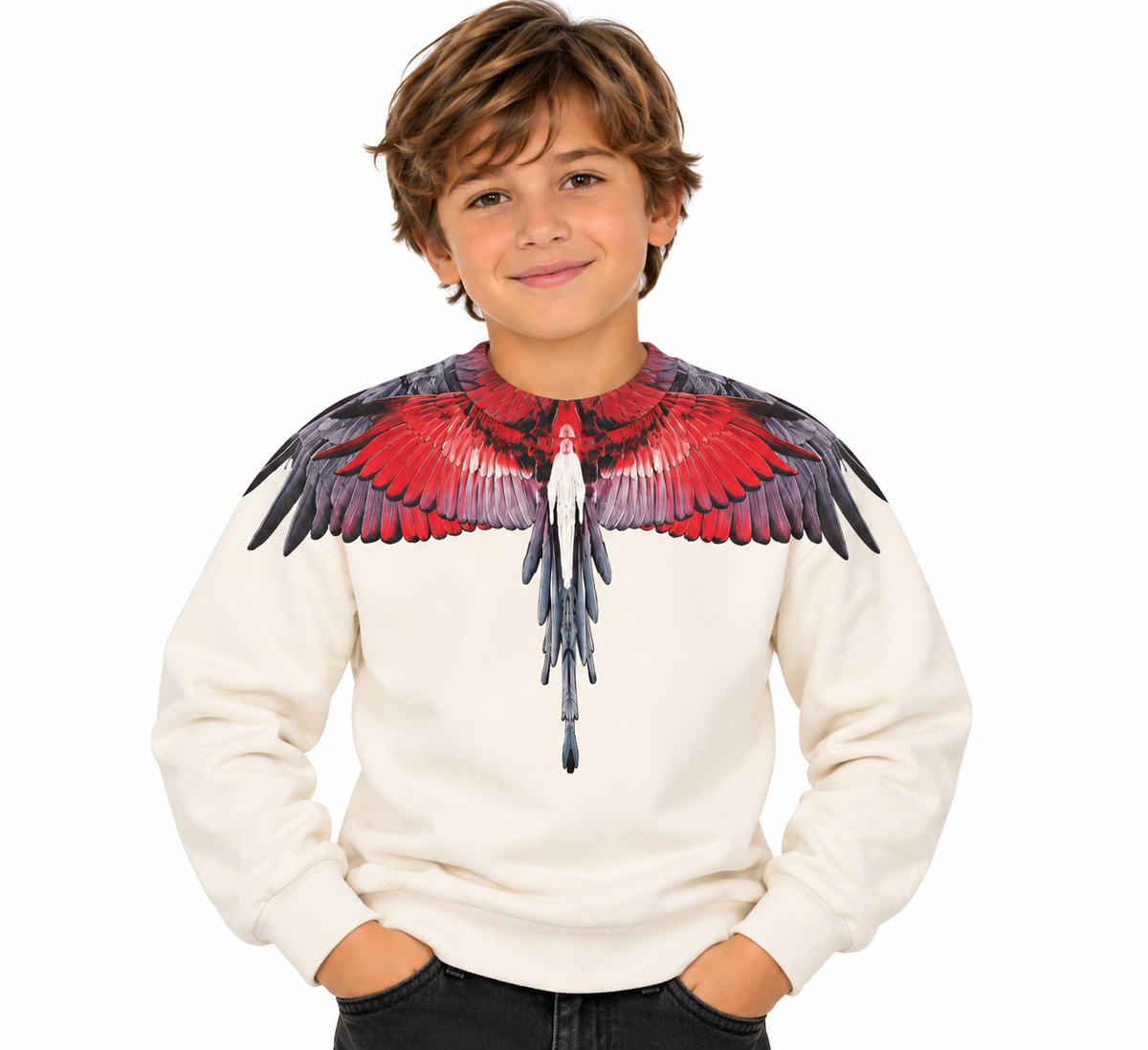 FELPA MARCELO BURLON KIDS ART:027