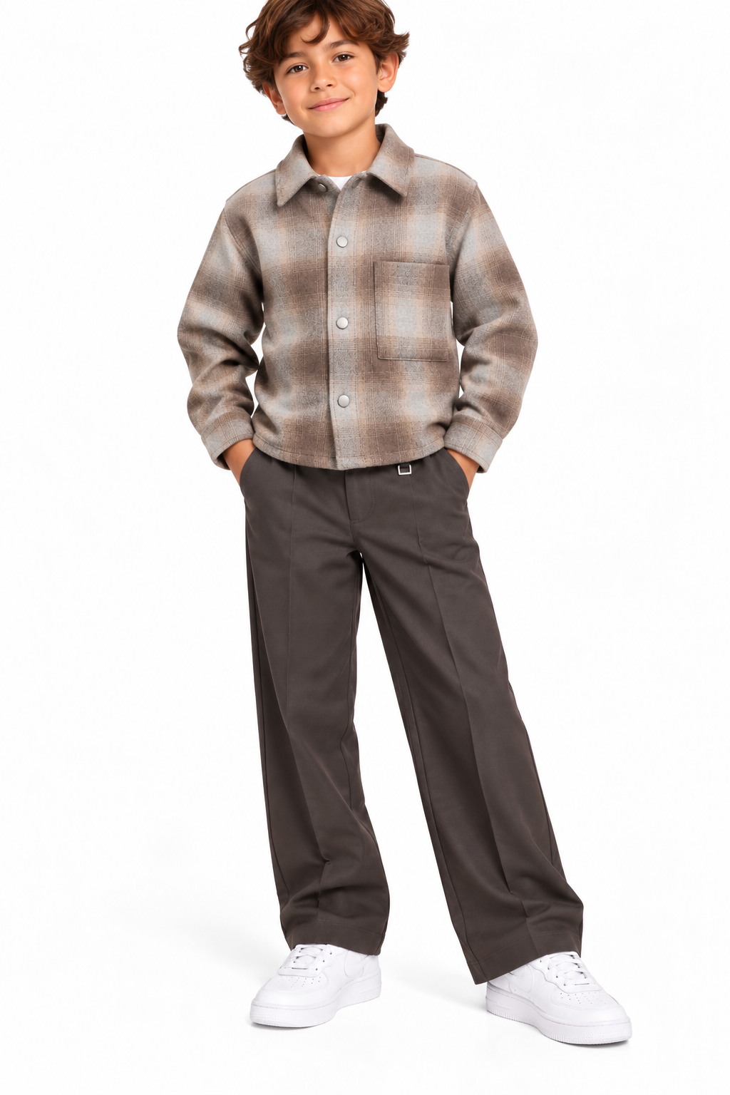 CAMICIA QUADRI I'M BRIAN KIDS ART:3836