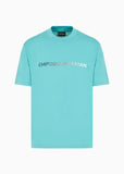 EMPORIO ARMANI T-shirt in jersey Pima con ricamo logo