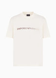 EMPORIO ARMANI T-shirt in jersey Pima con ricamo logo