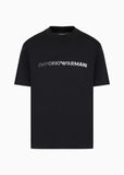 EMPORIO ARMANI T-shirt in jersey Pima con ricamo logo