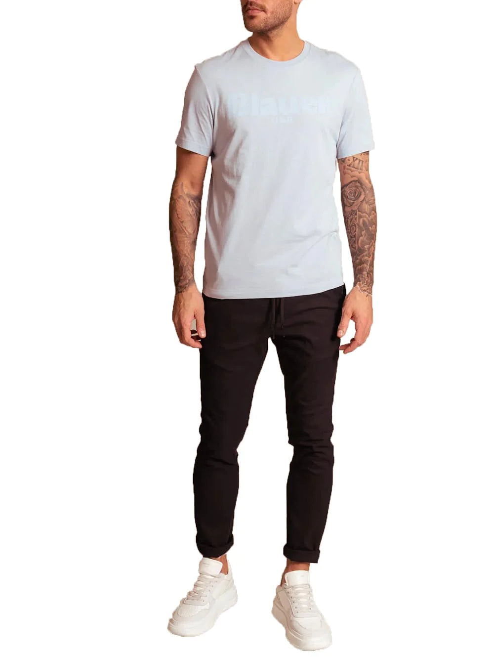 BLAUER T-SHIRT UOMO NERO