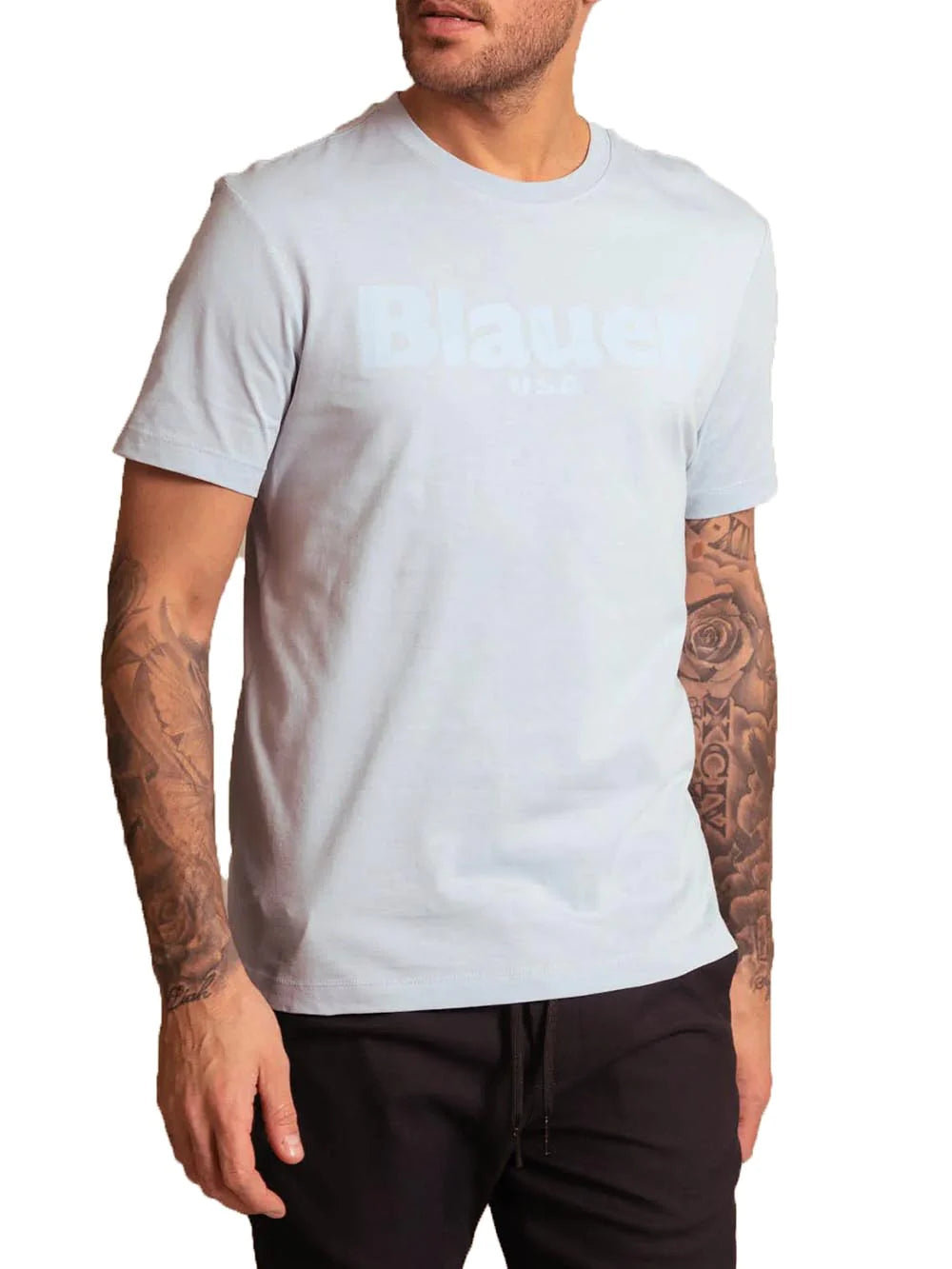 BLAUER T-SHIRT UOMO NERO
