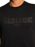 BLAUER T-SHIRT UOMO NERO