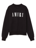 AMIRI KIDS FELPA IN COTONE NERO