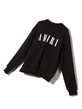 AMIRI KIDS FELPA IN COTONE NERO
