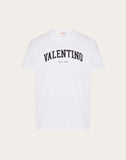T-SHIRT IN COTONE CON STAMPA VALENTINO